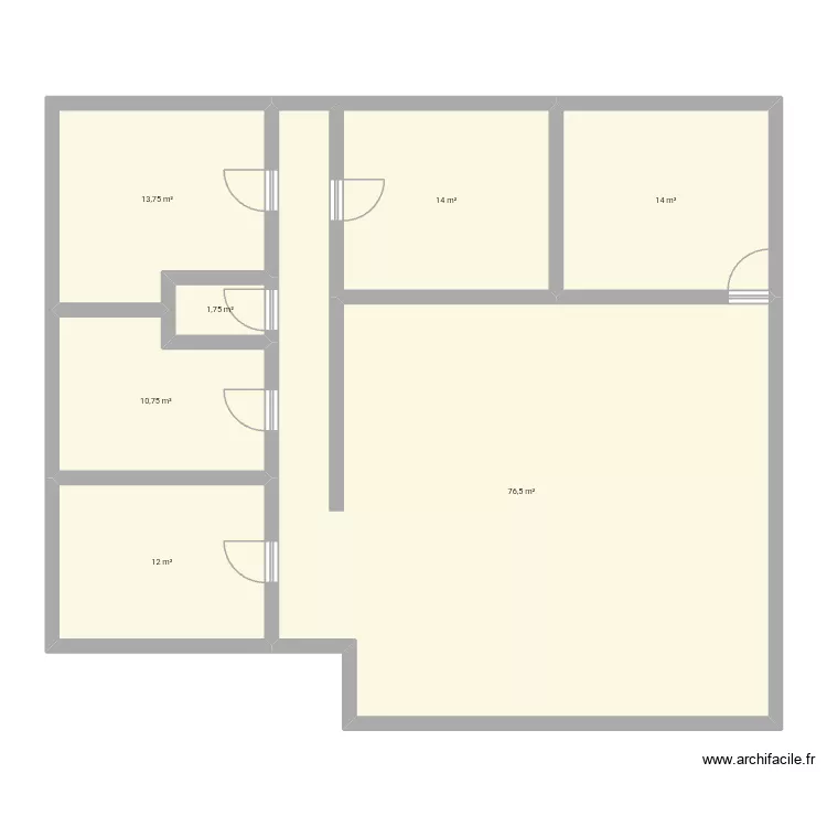 Rdc. Plan de 7 et 143 m² Rdc. Plan de 7 et 143 m²