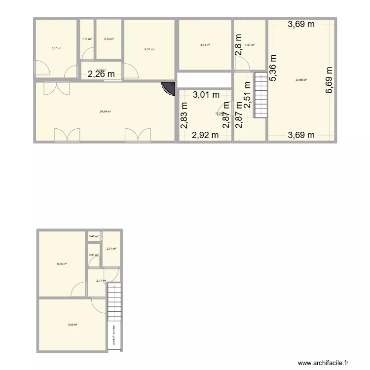 maison brem. Plan de 