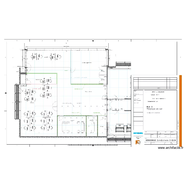 Gent Block13. Plan de 