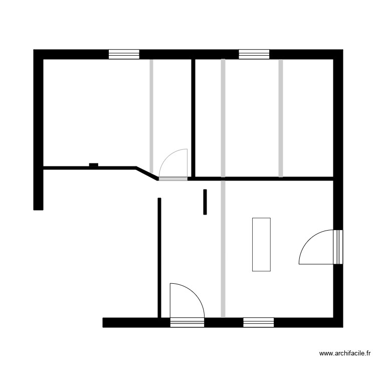 Harvey. Plan de 0 pièce et 0 m2