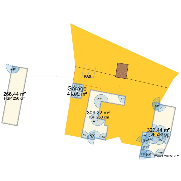 Etude Filtre A Sable. Plan de 4 pièces et 944 m2