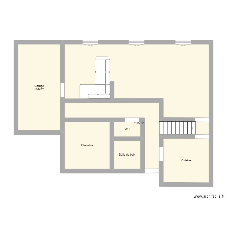SALON. Plan de 0 pièce et 0 m2
