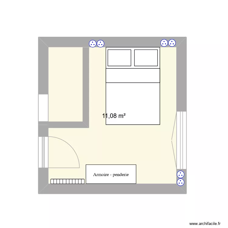 AMI. Plan de 1 et 11 m² AMI. Plan de 1 et 11 m²