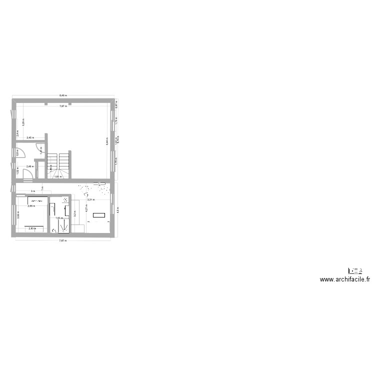 JPSE Agrandissement 2025. Plan de 0 pièce et 0 m2