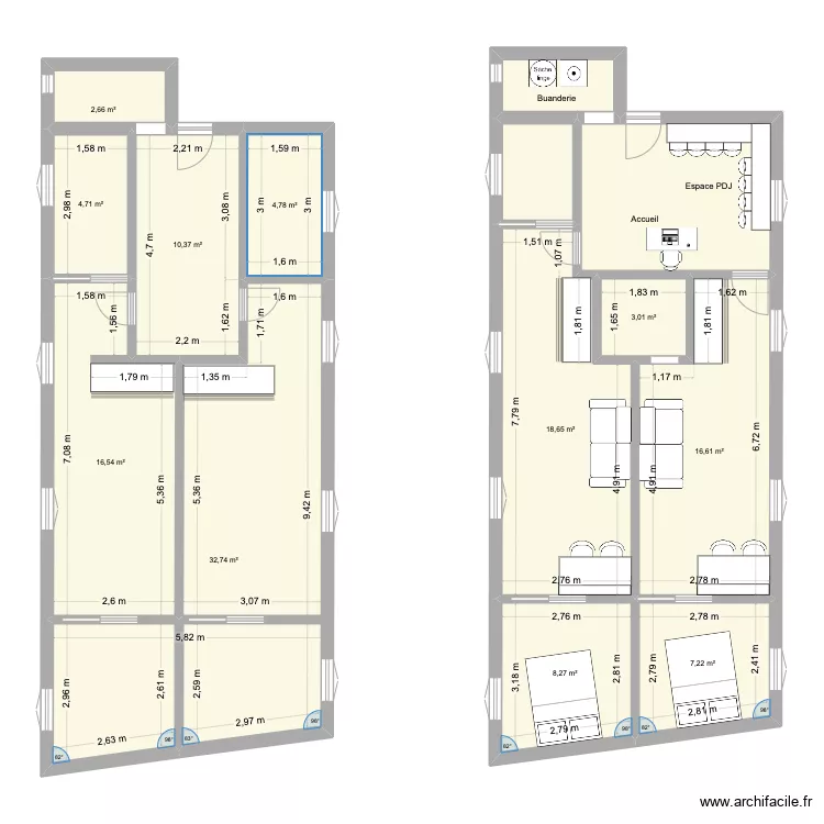 Legouv&eacute;. Plan de 