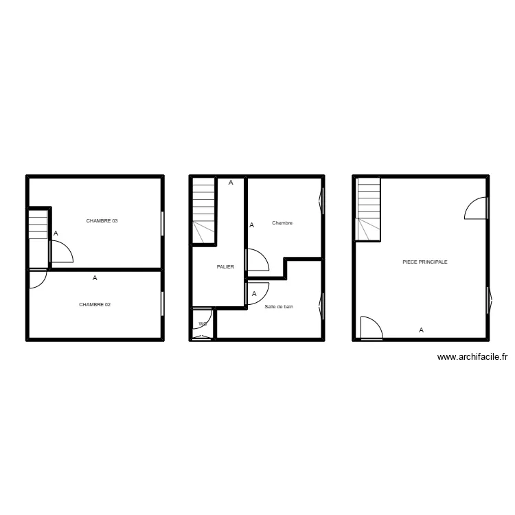 DEGRACE APPART 02. Plan de 