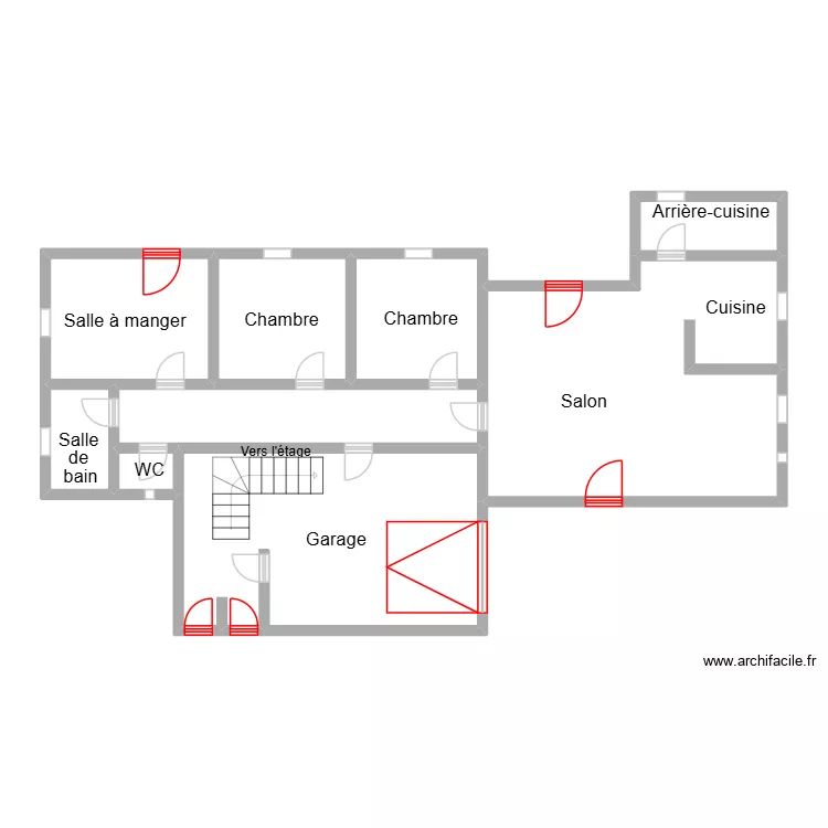 Bonnemasou_plan. Plan de 9  et 95 m²