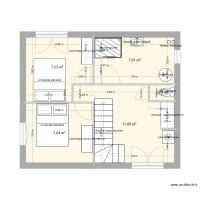 Plan 2D chalet n°2