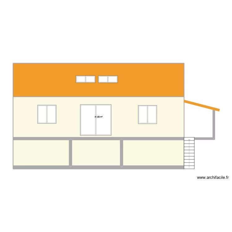 plan de facade 1. Plan de 5 et 102 m² plan de facade 1. Plan de 5 et 102 m²
