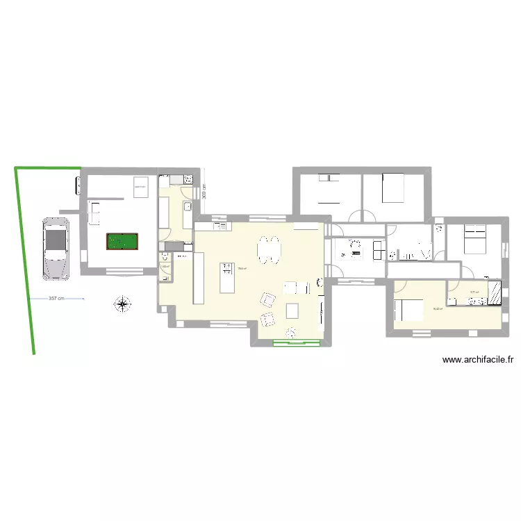 notre dame . Plan de 