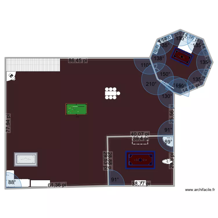 Choso. Plan de 3 et 789 m² Choso. Plan de 3 et 789 m²