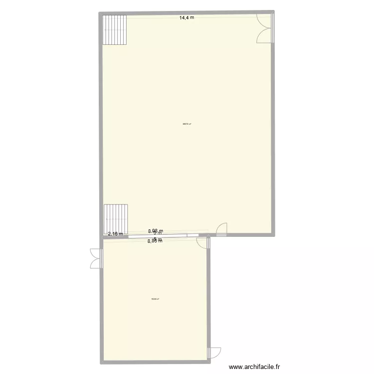 Plan salle Marboz. Plan de 