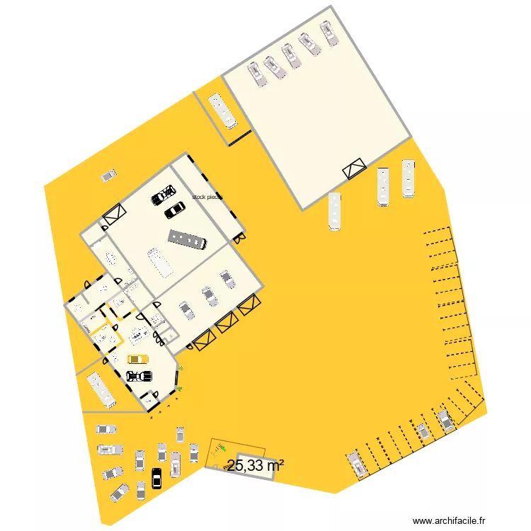 garage 2025. Plan de garage 2025. Plan de
