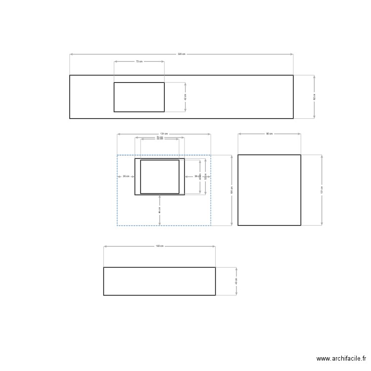 PLAN DE TRAVAIL CUISINE. Plan de 0 pièce et 0 m2