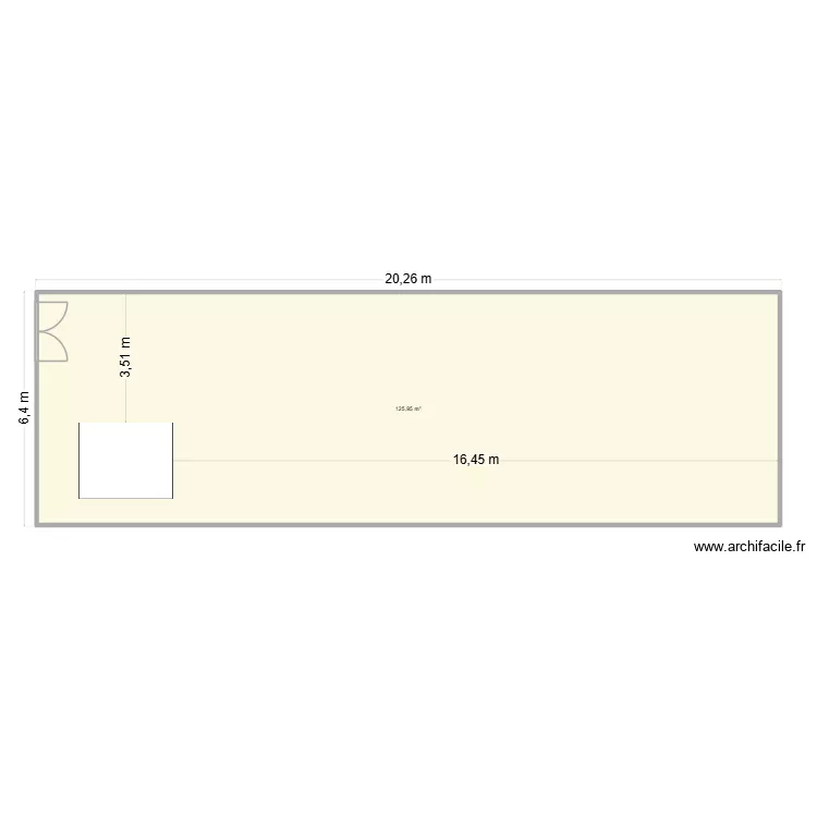 Layout Ligne CMS - nouveau four. Plan de 1 et 126 m² Layout Ligne CMS - nouveau four. Plan de 1 et 126 m²