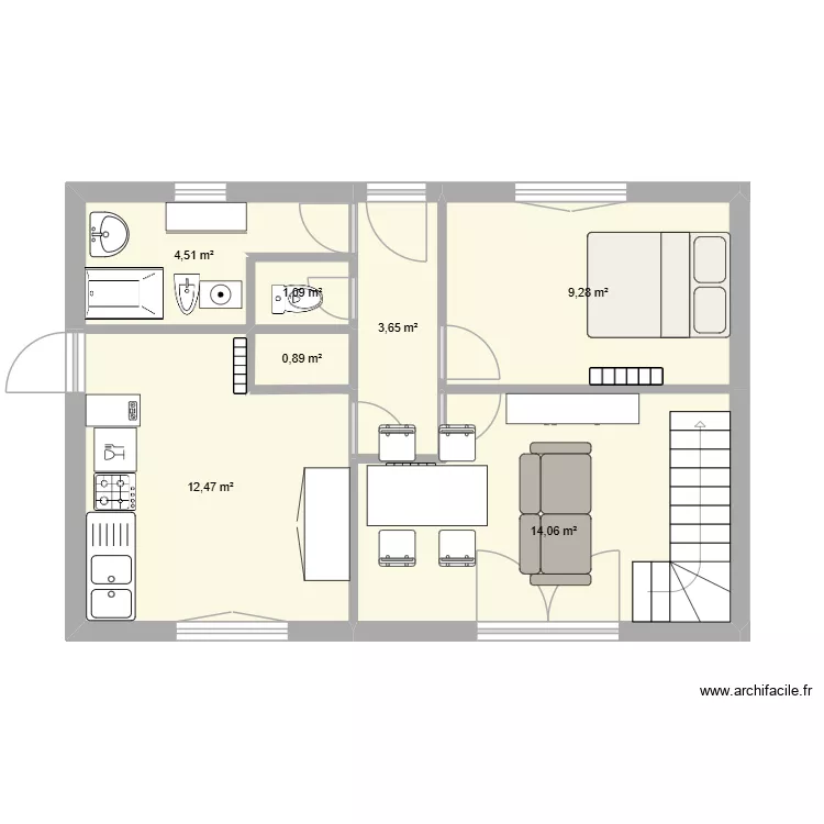 BRIANT_11. Plan de 7 Pièces et 46 m² BRIANT_11. Plan de 7 Pièces et 46 m²