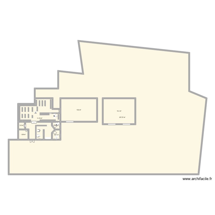 Point P. Plan de 0 pièce et 0 m2