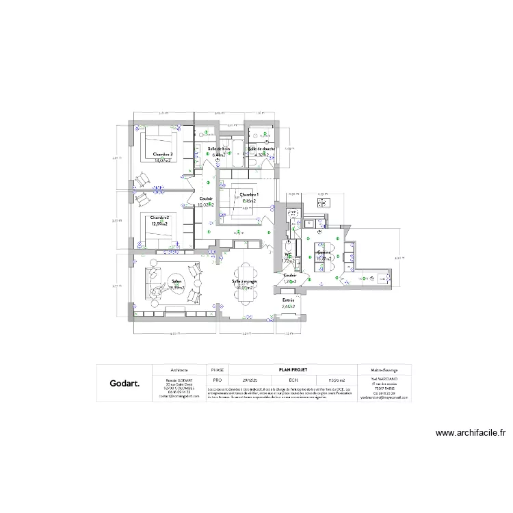 ELECTRICITE ACCACIAS. Plan de ELECTRICITE ACCACIAS. Plan de