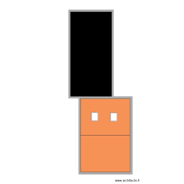 plan Vrijwilligerstr daken. Plan de 0 pièce et 0 m2