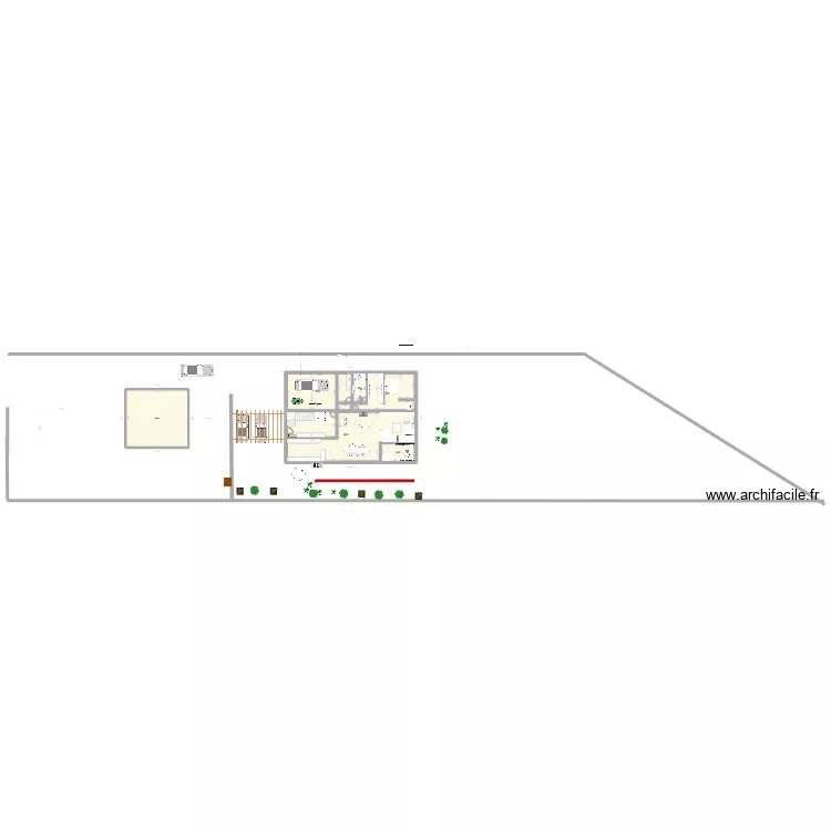 plan maison  giovanni. Plan de 20  et 891 m²