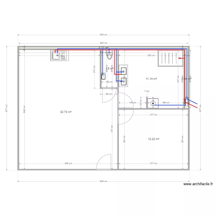GULLEMIN BARTENEHEIM. Plan de 