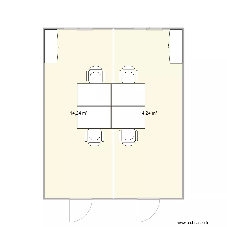 LOCA-BTP CHANTIER MORNAY. Plan de 