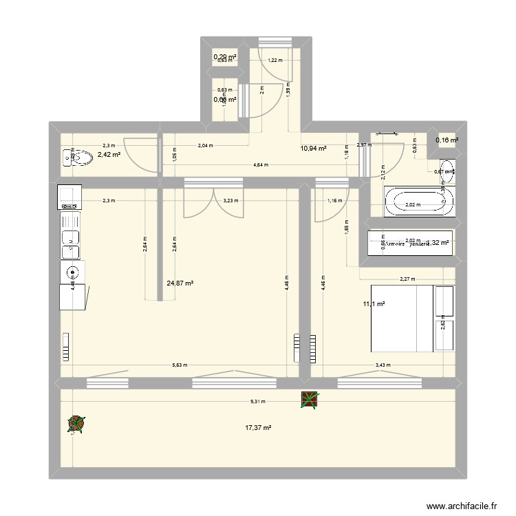 PARC EN PARC. Plan de 0 pièce et 0 m2