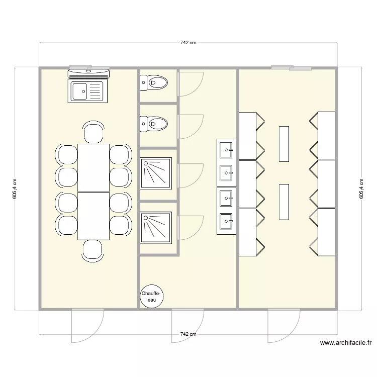 LORRIS MURGIA - CHANTIER JARDIN 38200. Plan de 