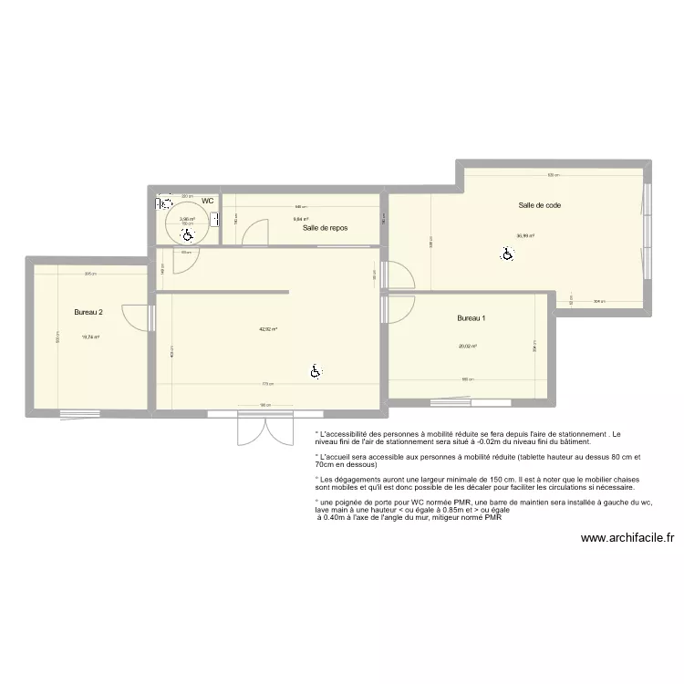 auto ecole grand large. Plan de 