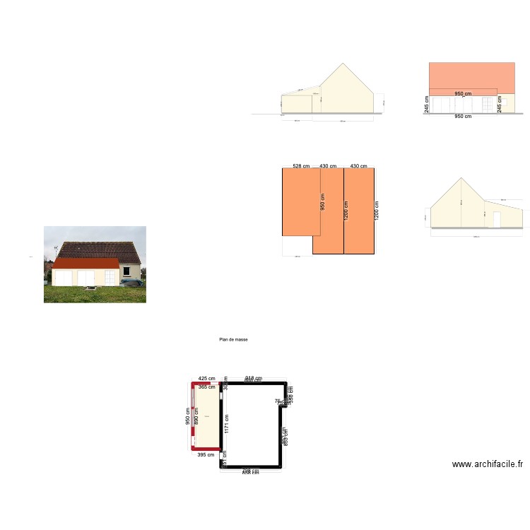 stephae. Plan de 1 pièce et 33 m2