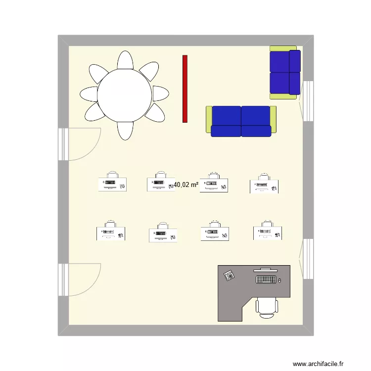 CLASSE ULIS. Plan de 