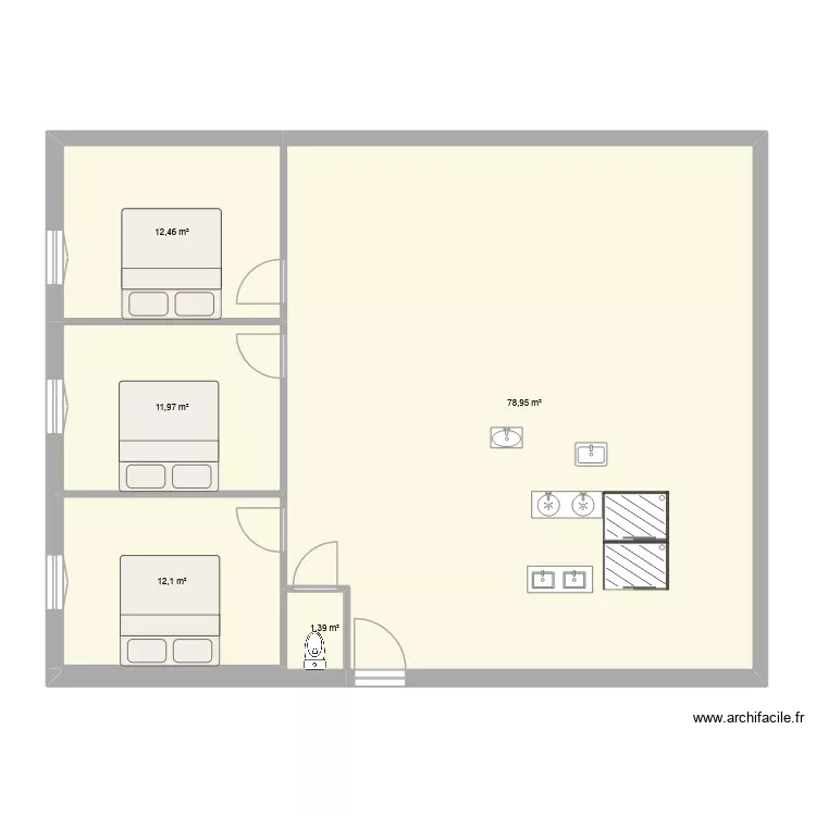 plan_2. Plan de 5 Pièces et 117 m² plan_2. Plan de 5 Pièces et 117 m²