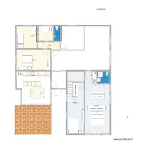 plan h&eacute;singue nouveau escalier