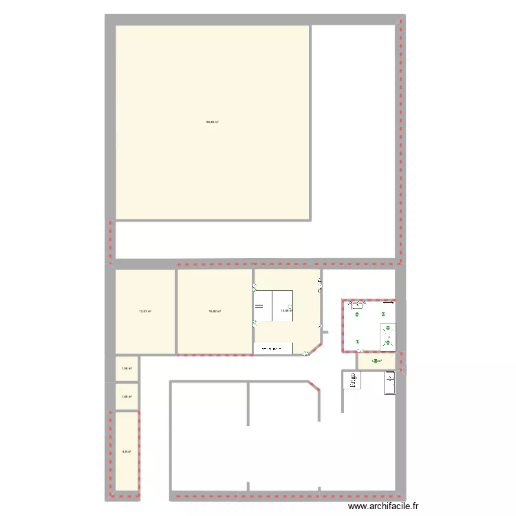 Maison DLT. Plan de 8 et 155 m² Maison DLT. Plan de 8 et 155 m²