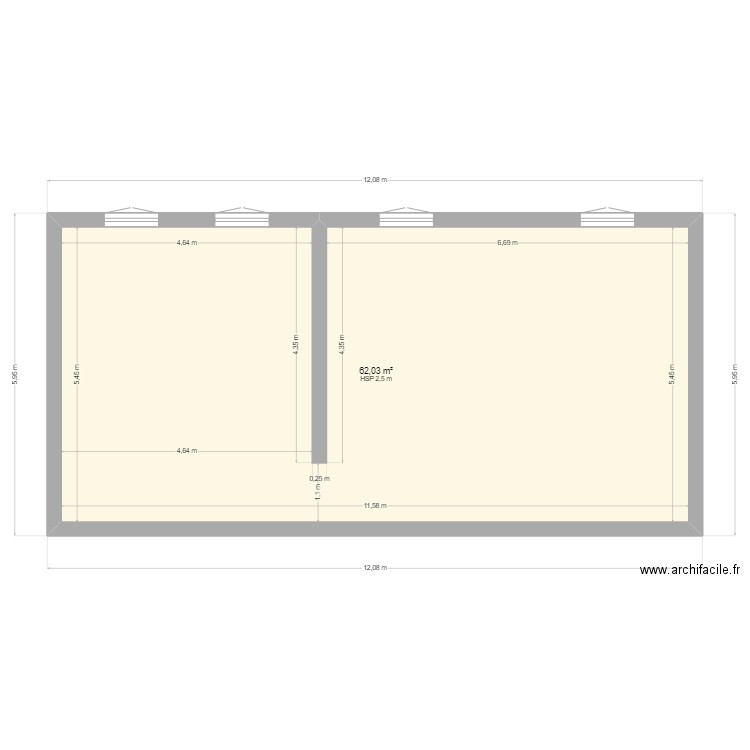Palais. Plan de 0 pièce et 0 m2