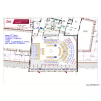 Salle du Conseil jauge maxi avec chaises