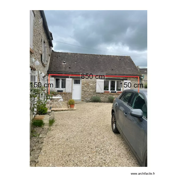 câblage électrique extérieur pour borne. Plan de câblage électrique extérieur pour borne. Plan de