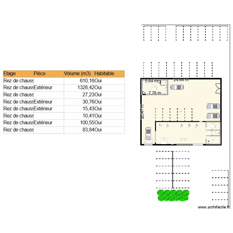 ArchiFacile PRO. Plan de 
