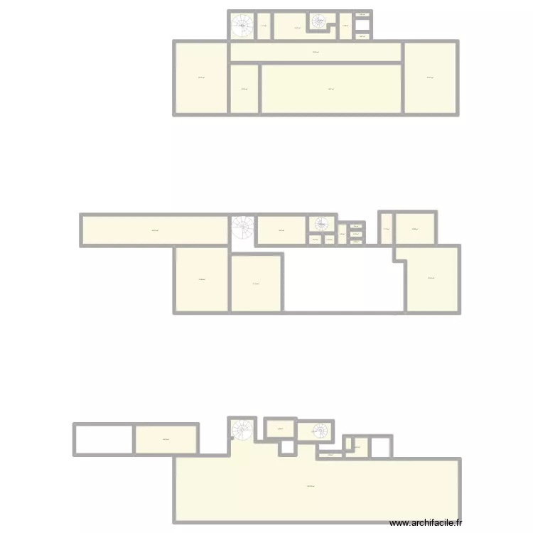 GDS. Plan de 32  et 606 m²