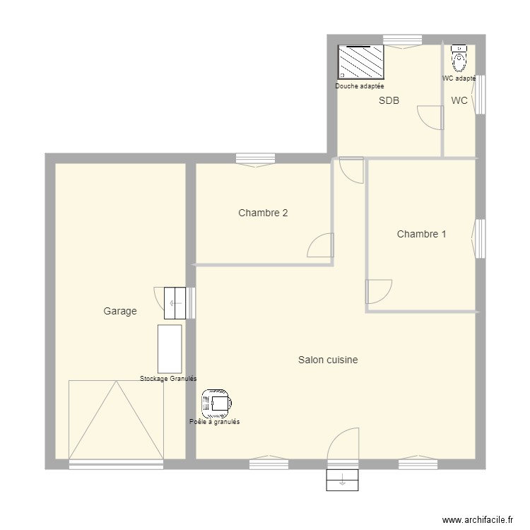 DION Daniel. Plan de 0 pièce et 0 m2