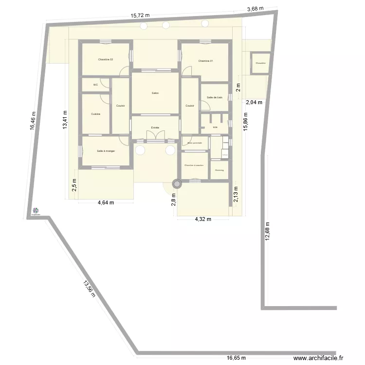 Plan Djerba Khazroun 4. Plan de 