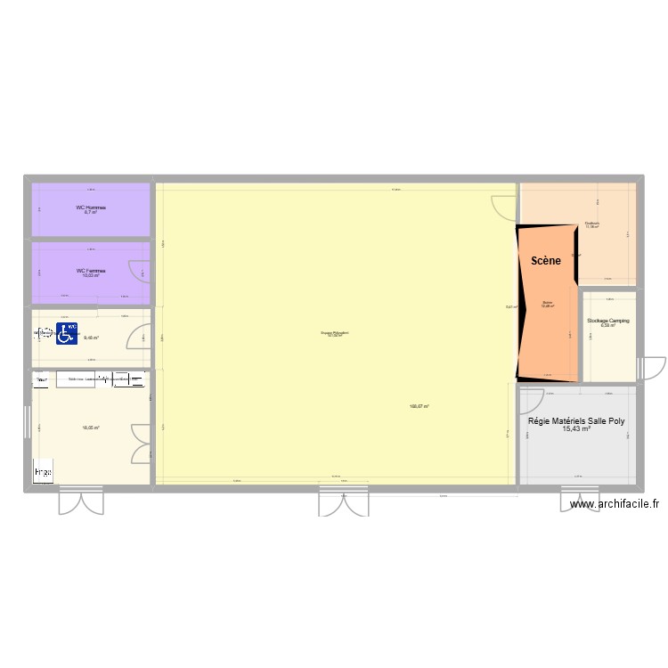 RHCV - L'Orée - cuisine 031125. Plan de 7 pièces et 237 m2