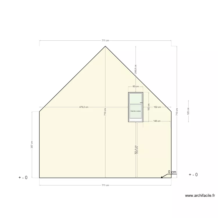 Pignon Nord11. Plan de 