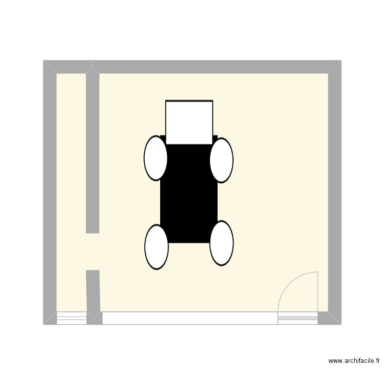 garage aurelien h. Plan de 1 pièce et 25 m2