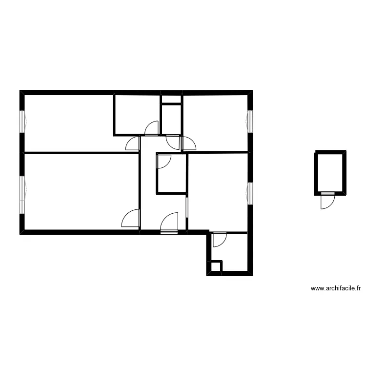 49 Rivoli. Plan de 