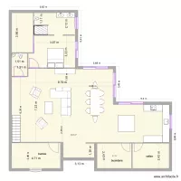 projet maison Sauzet 5 avec &eacute;tage