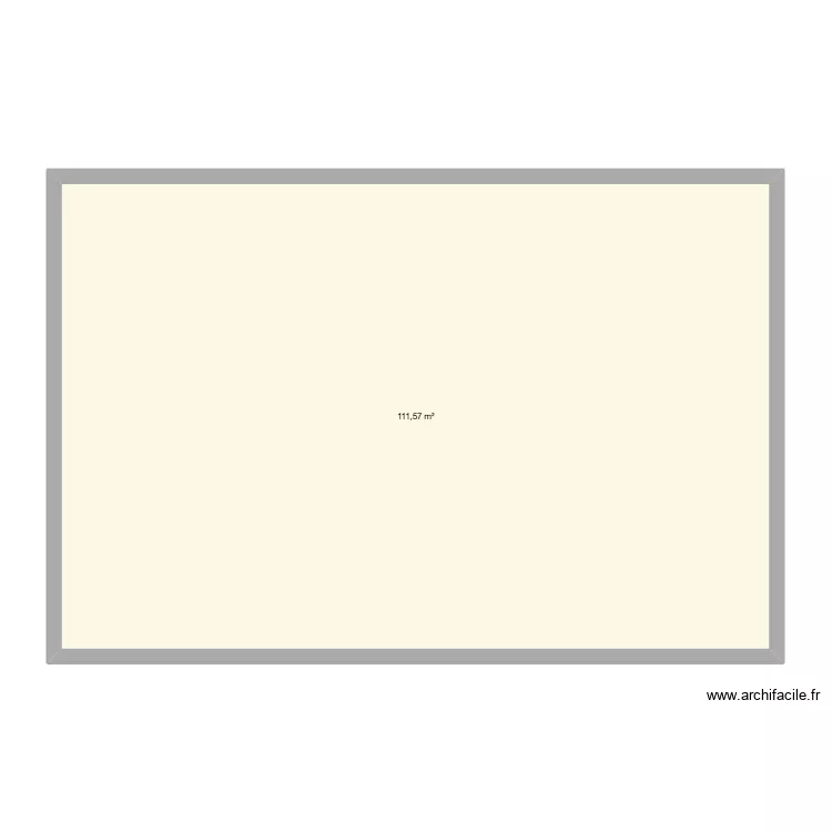 SIMIANE COLLOBUE Marie Louise. Plan de 1 pièce et 112 m²