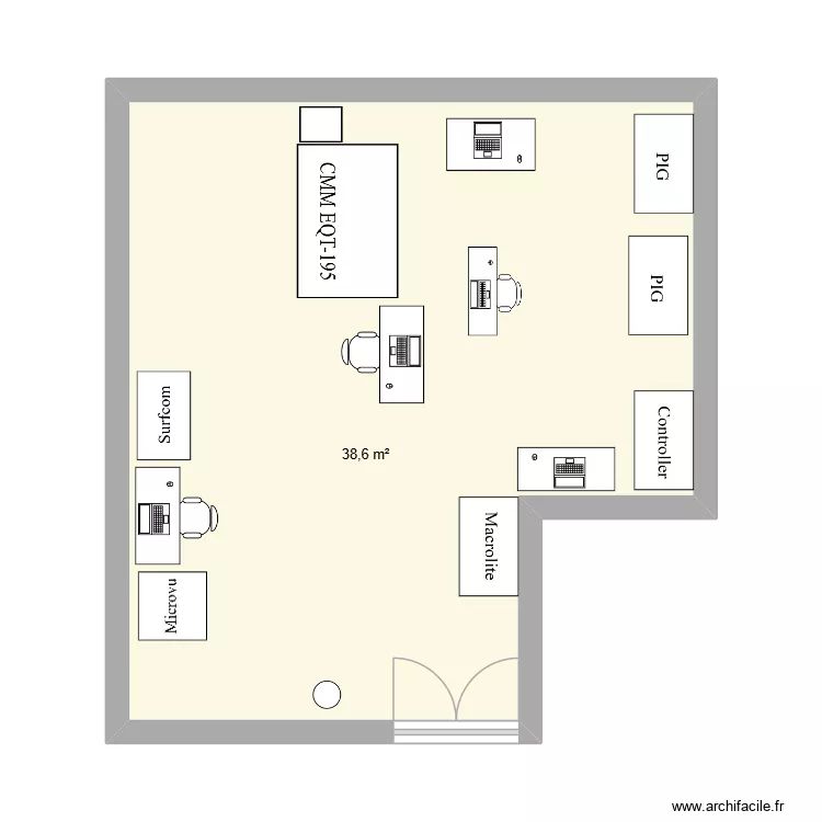 QAlab. Plan de 1 et 39 m² QAlab. Plan de 1 et 39 m²