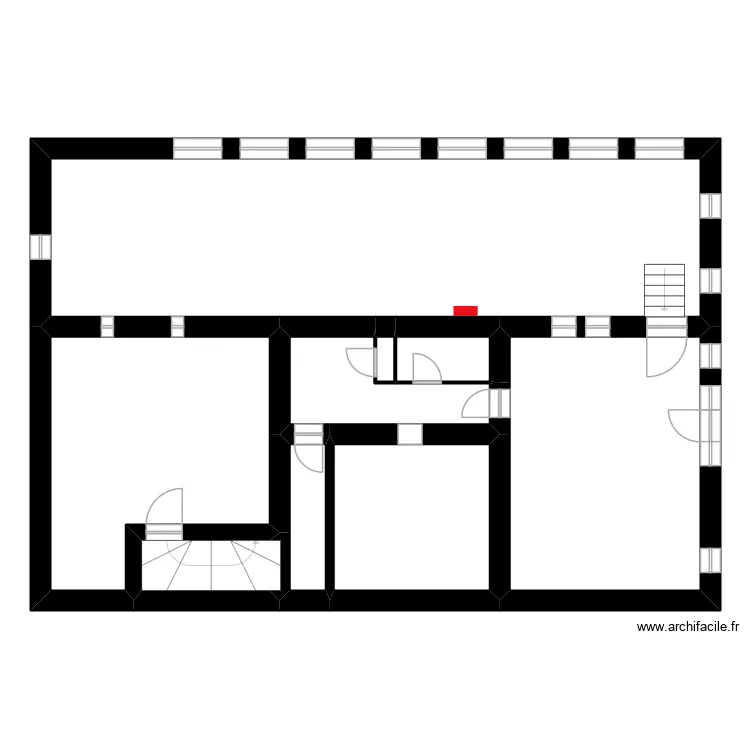 MIRMANDE. Plan de 9 et 155 m² MIRMANDE. Plan de 9 et 155 m²