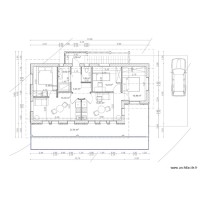 Plan UH1 - R+1 - Réseaux eaux usées